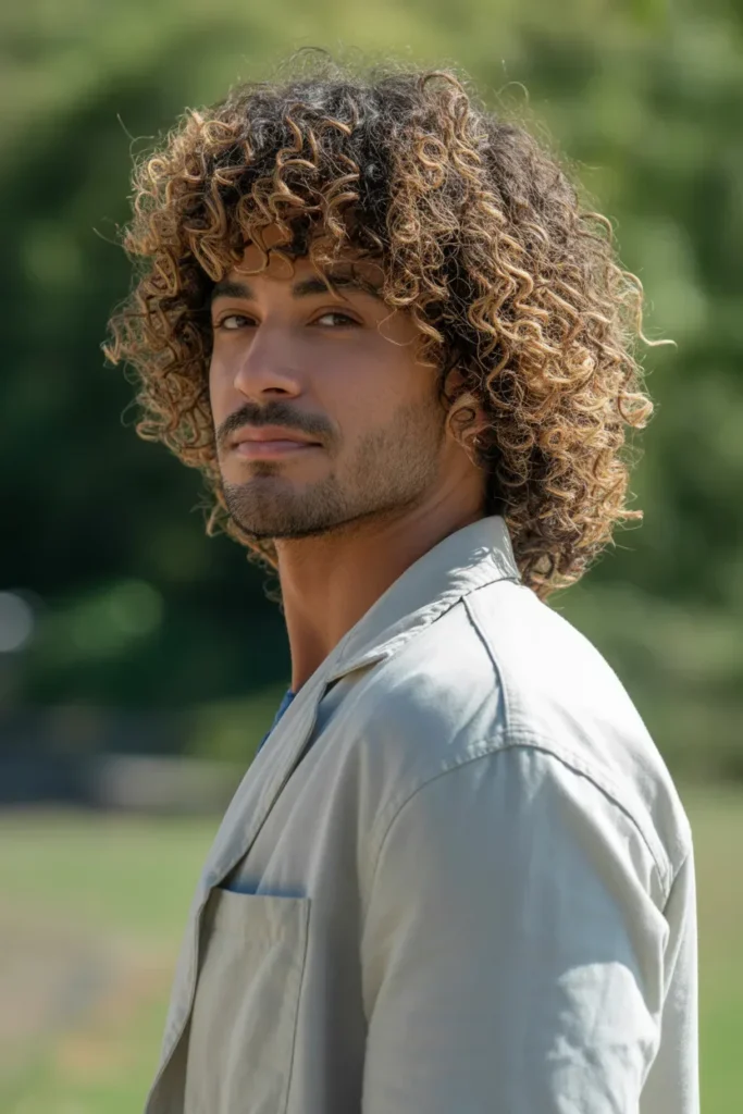 Textured Curls for an Effortless Look