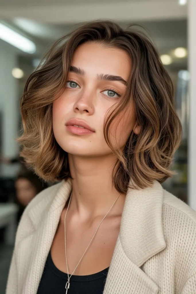 Voluminous Shaggy Lob