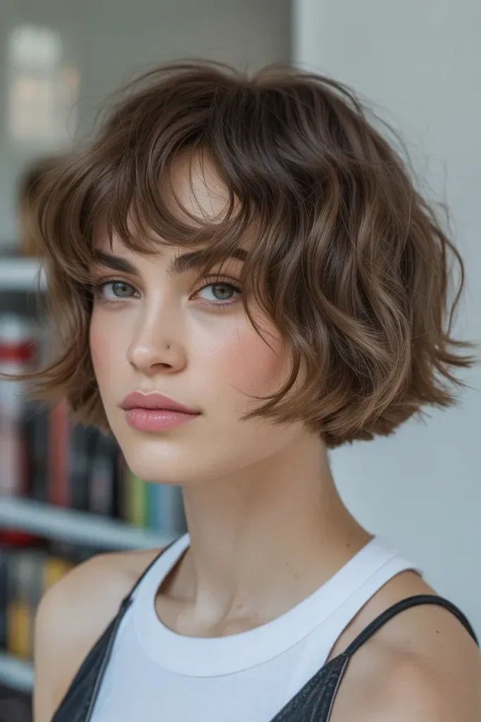 Wispy Fringe Kitty Cut