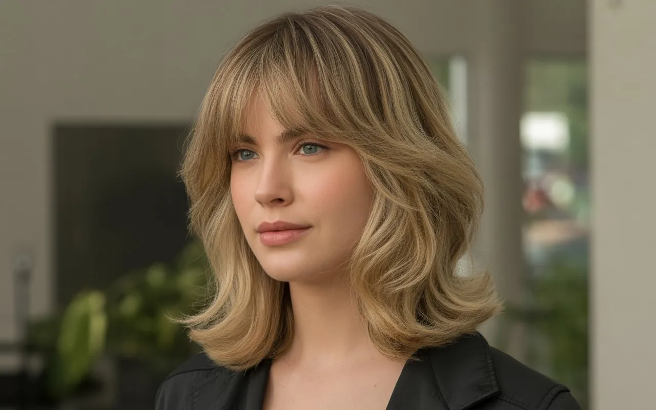 medium length hairstyles for thin hair