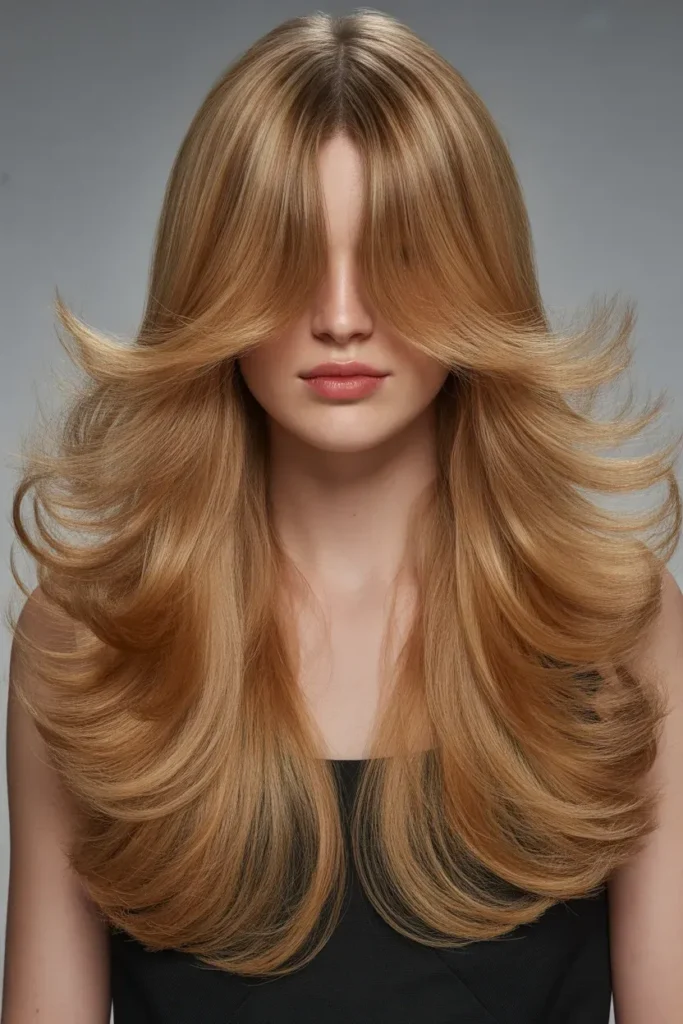 Dramatic Long Layers Blowout