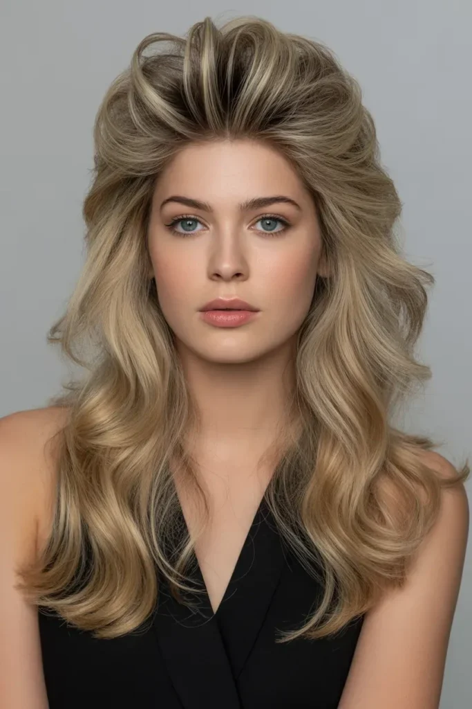 Extra Volume Crown 90s Blowout