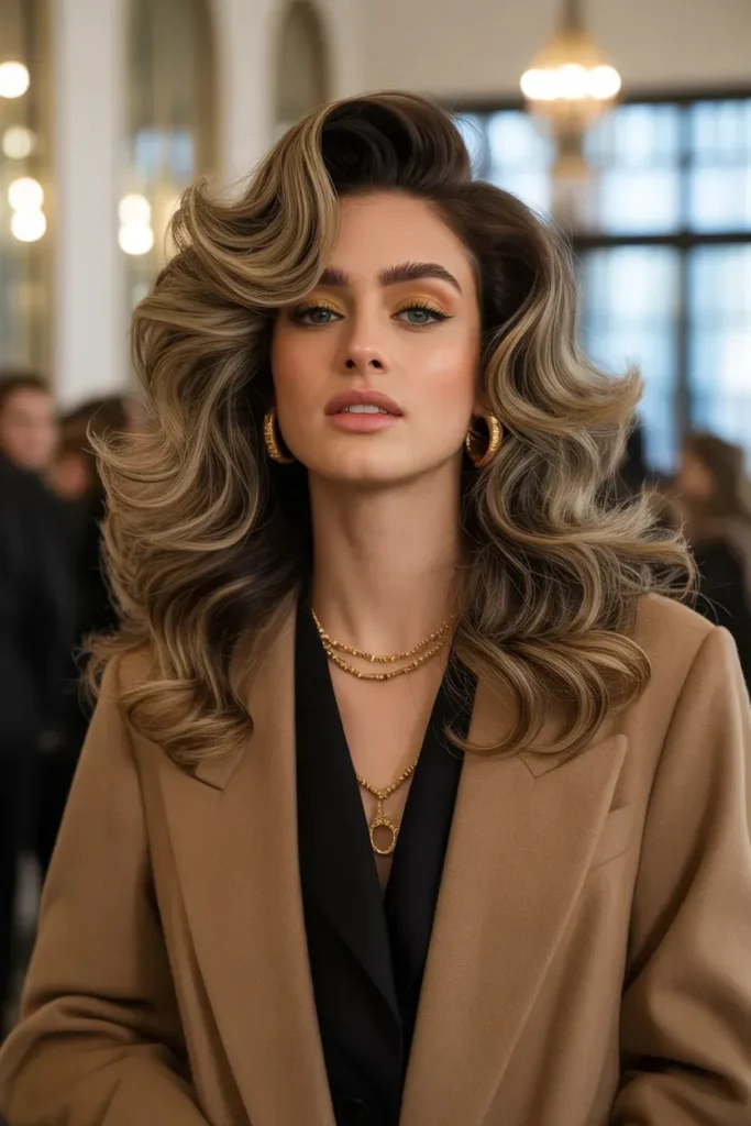 Glamorous Textured Volume Hair