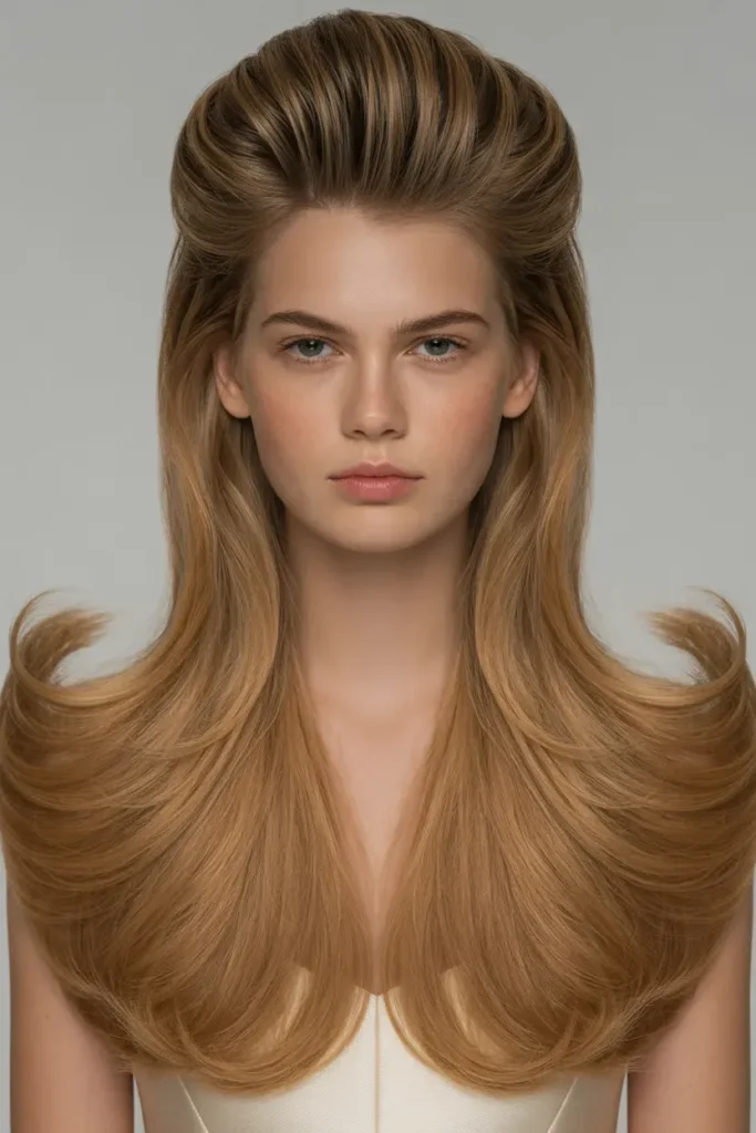 Glossy Center Part 90s Blowout