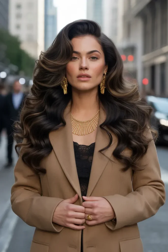 Long Dark Waves With Bold Volume