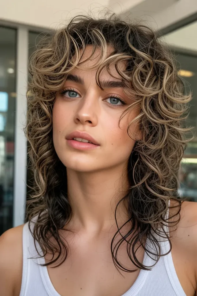 Long Layered Curls with Textured Finish