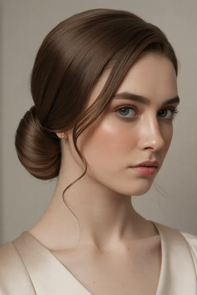 Retro Low Chignon