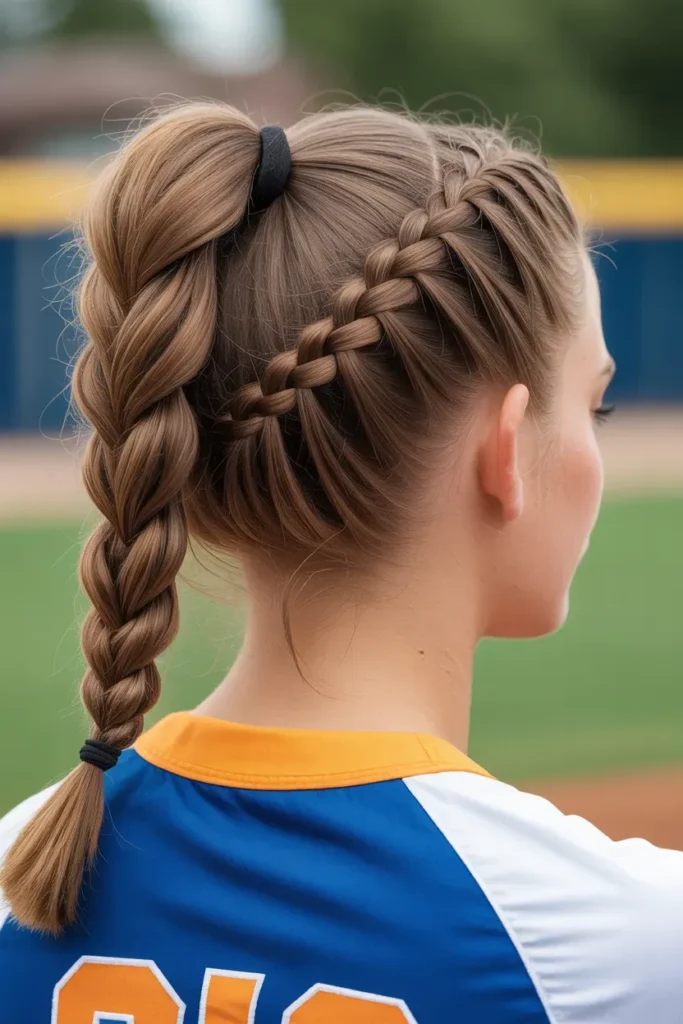 Rope Braid Ponytail for Extra Grip