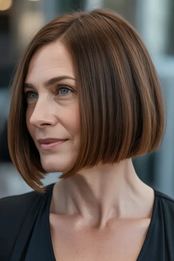 Sleek Straight Bob