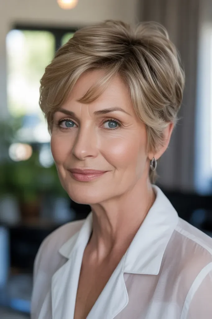 Soft Layered Short Hairstyles Women Over 60 Love