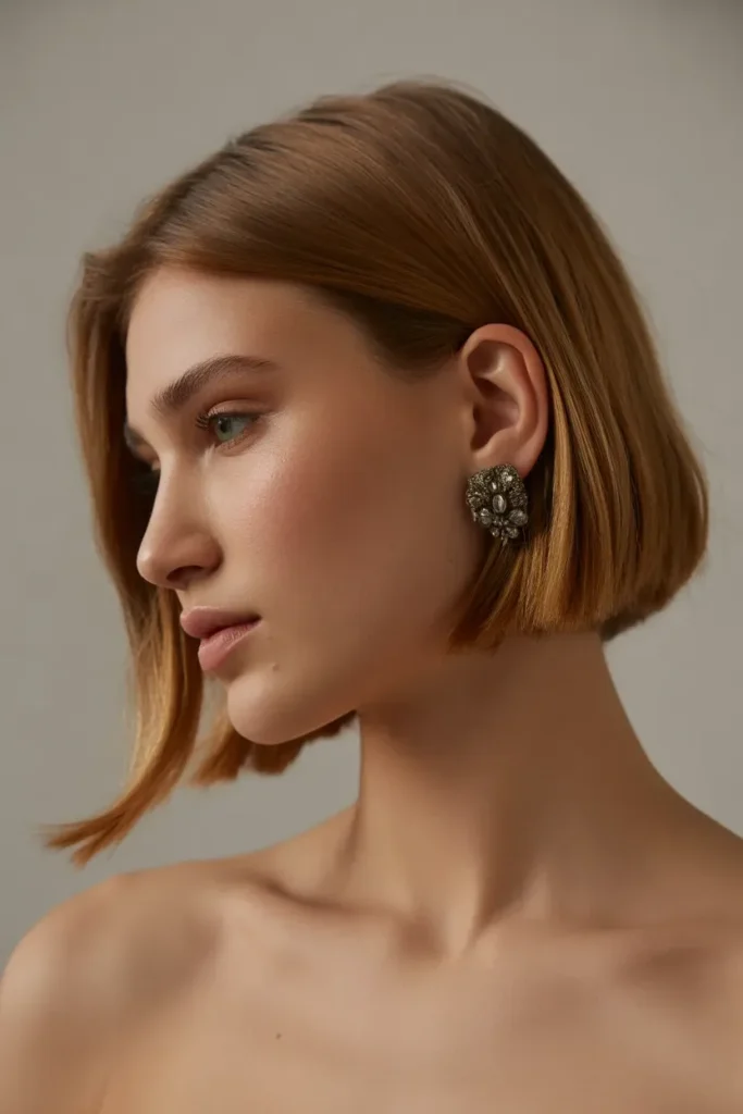 Tucked Behind Ear Haircut