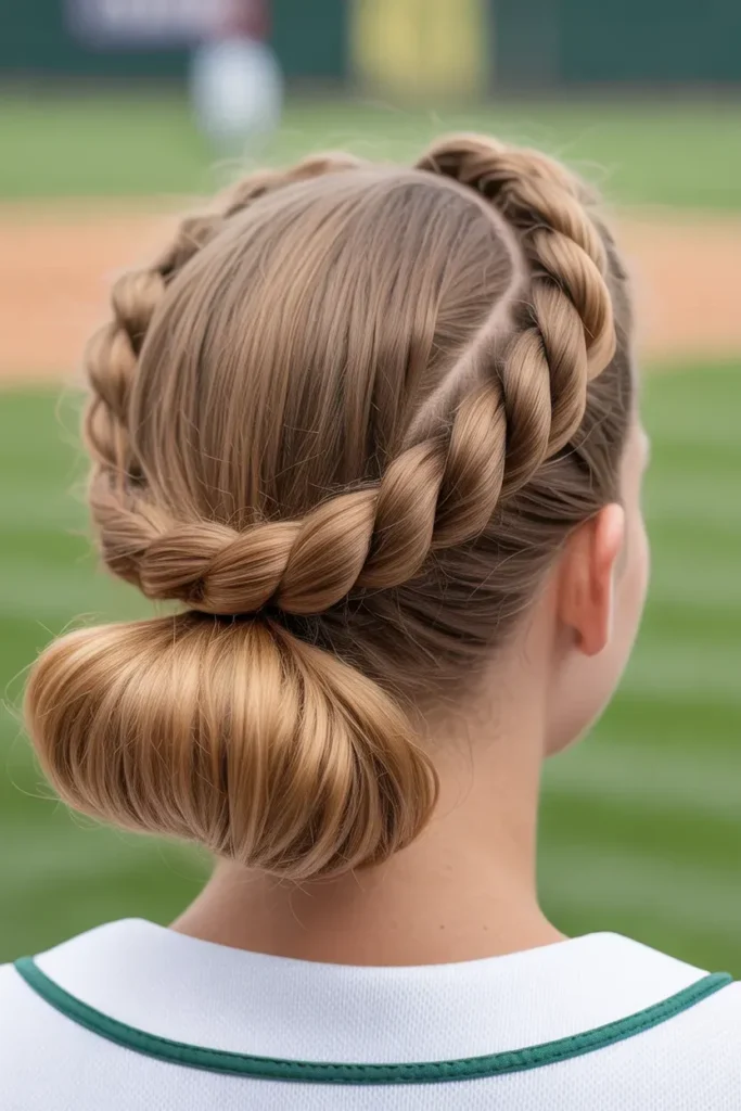 Twisted Crown Braid for Elegant Control