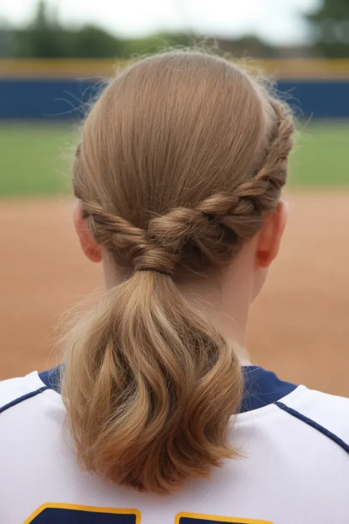 Twisted Low Ponytail for Simple Elegance