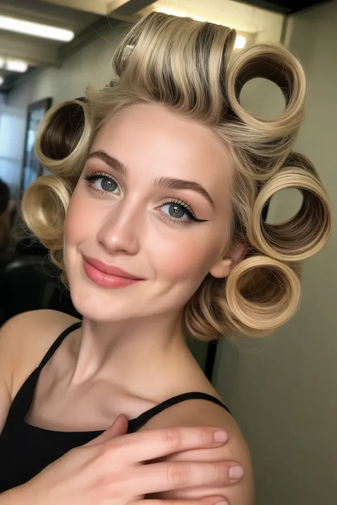 Victory Rolls Glam