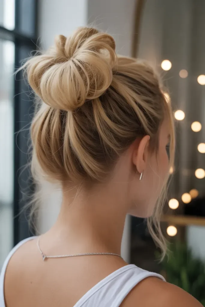  Bubble Bun for a Trendy Twist