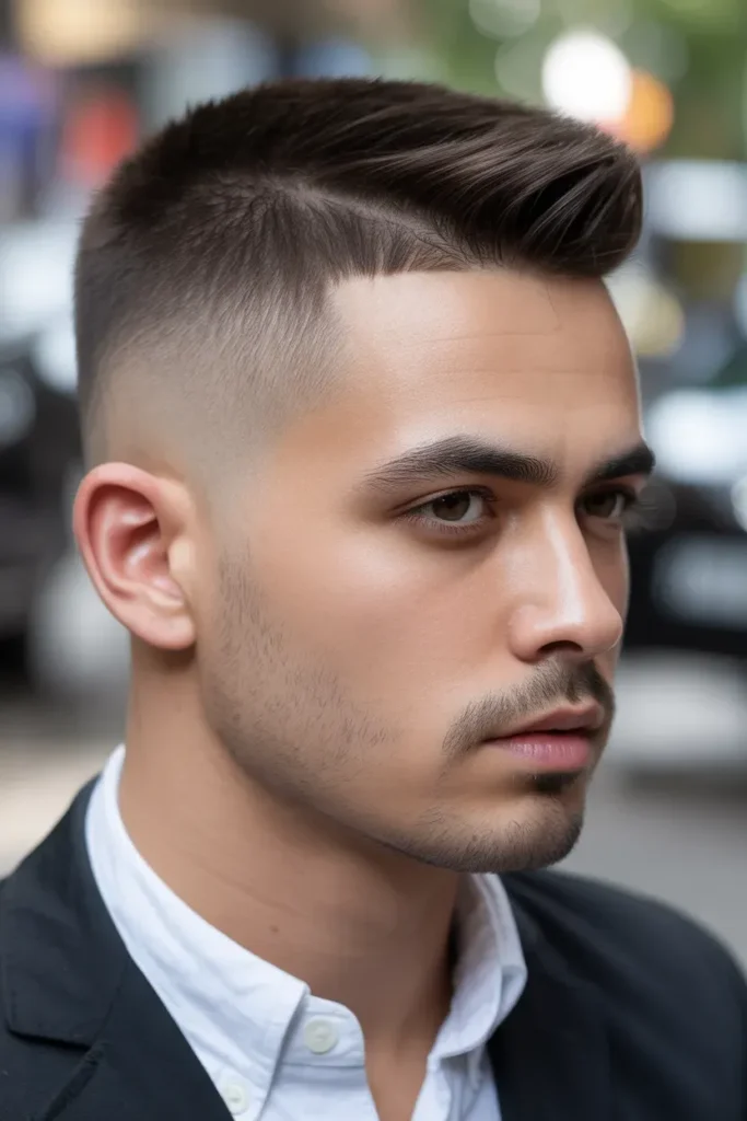 Classic Clean Temple Fade