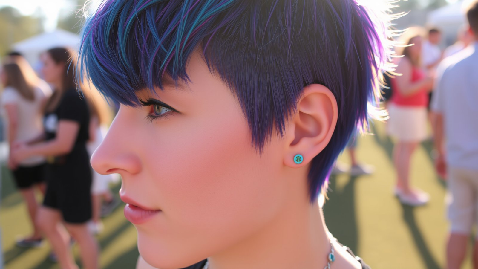10. Wolf Cut with Color Highlights