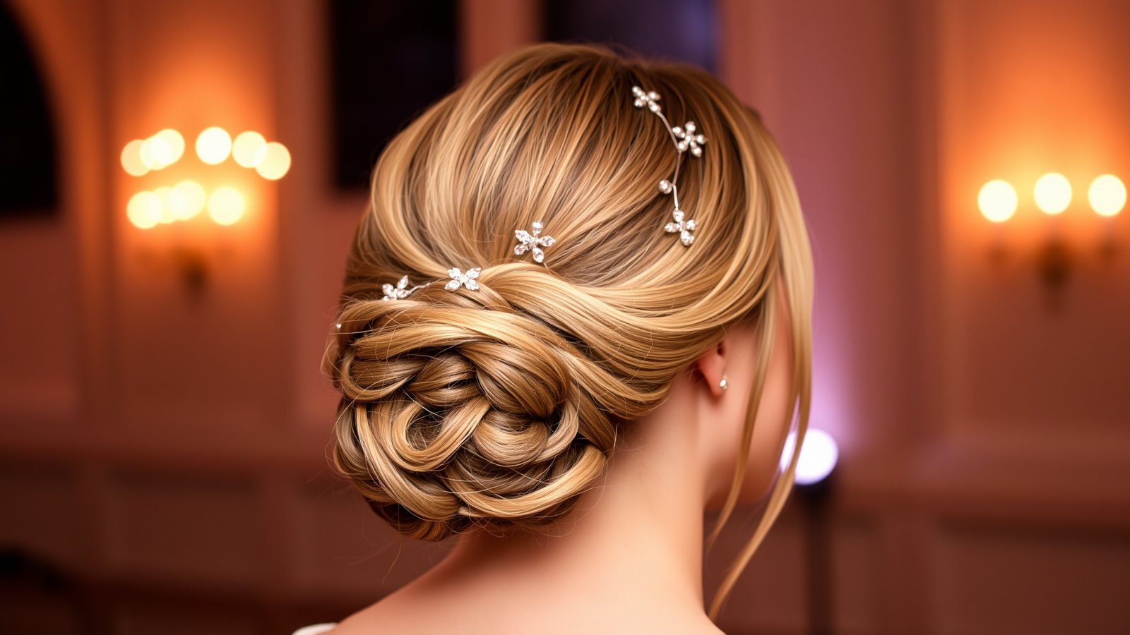 12. Elegant Low Bun