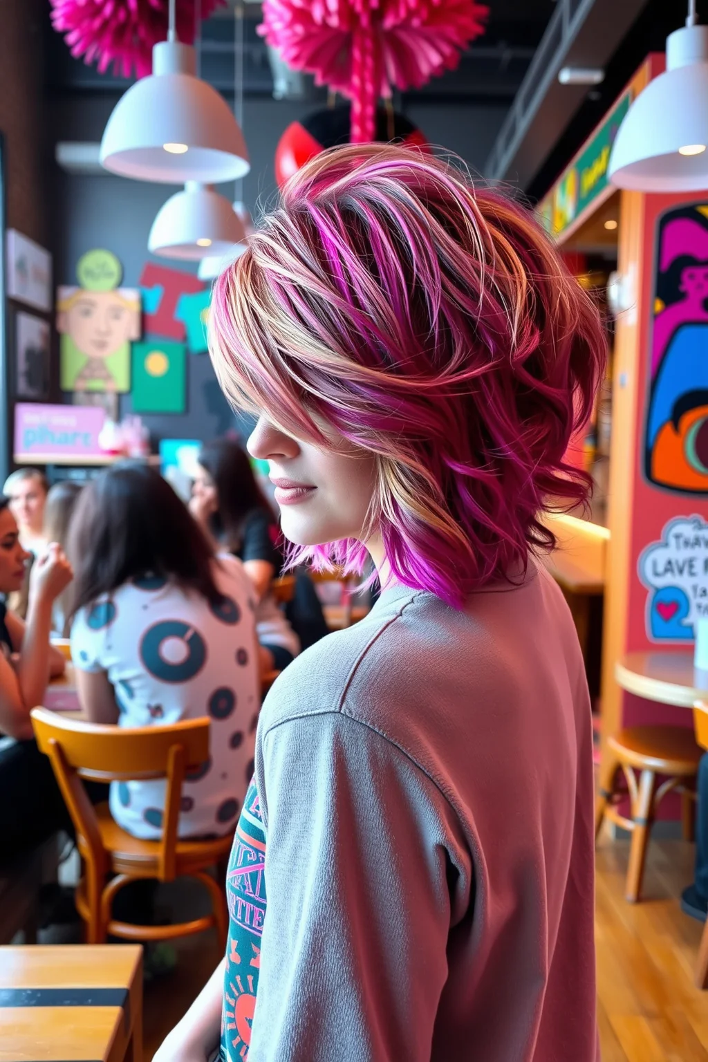 13. Shaggy Asymmetrical Cut