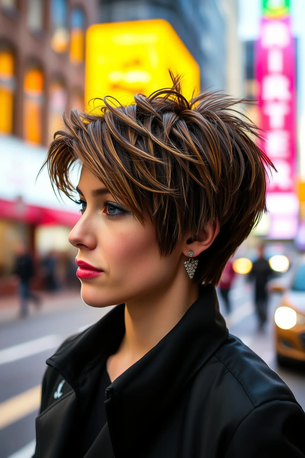 13. Short Shag with Undercut