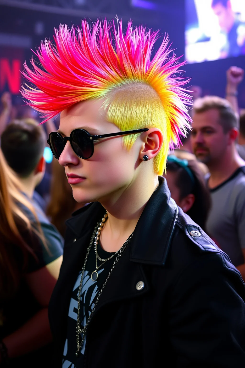 14. Shaggy Faux Hawk