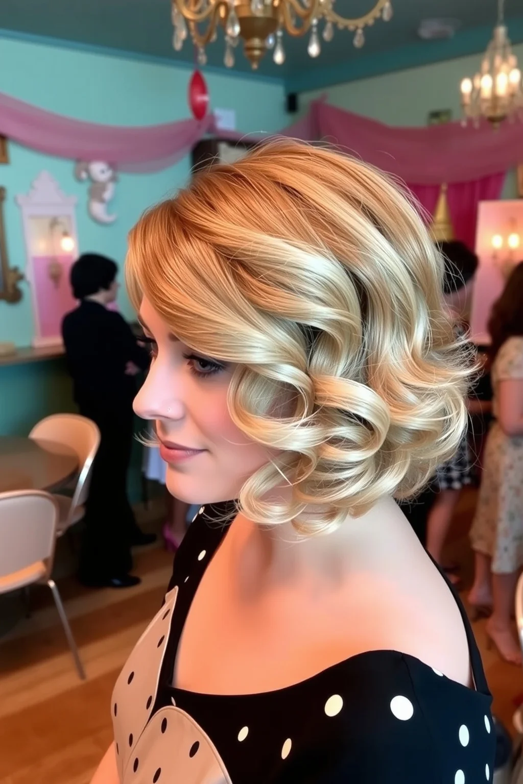 14. Vintage Stacked Bob