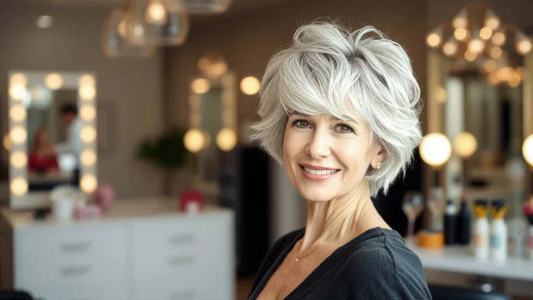 15 Short Shag Haircuts for Older Women That Flatter
