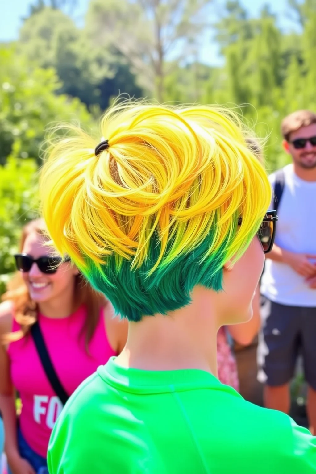 15. Sporty Stacked Bob