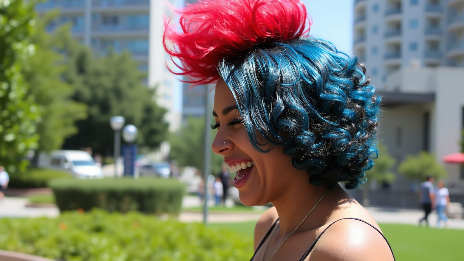 5. Curly Wolf Cut