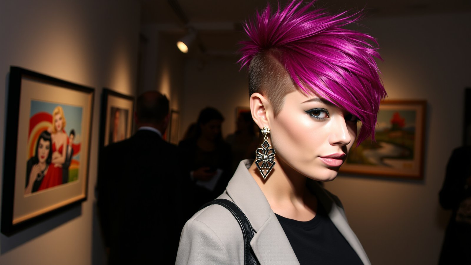 6. Asymmetrical Kitty Cut
