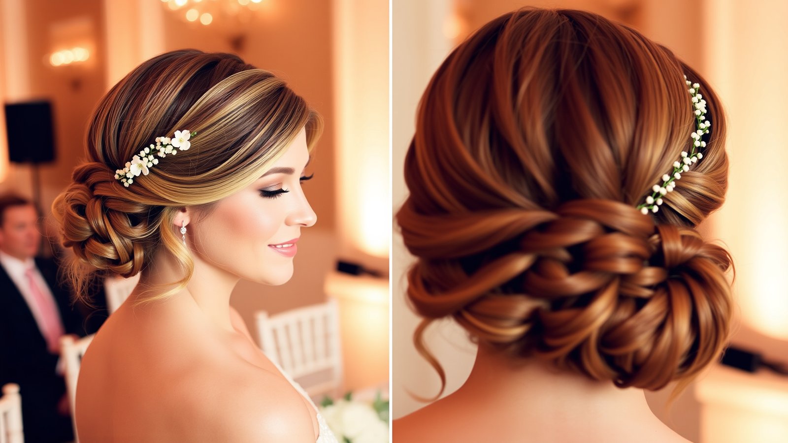 6. Low Chignon