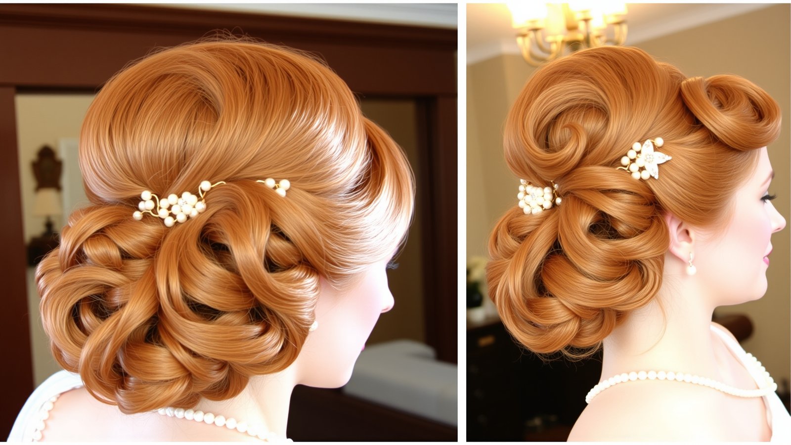 7. Vintage-Inspired Updo