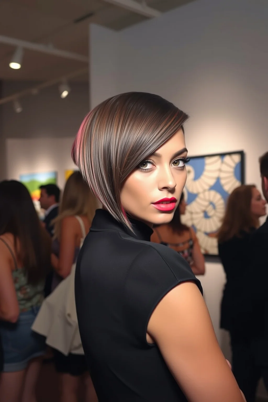 8. Asymmetrical Stacked Bob
