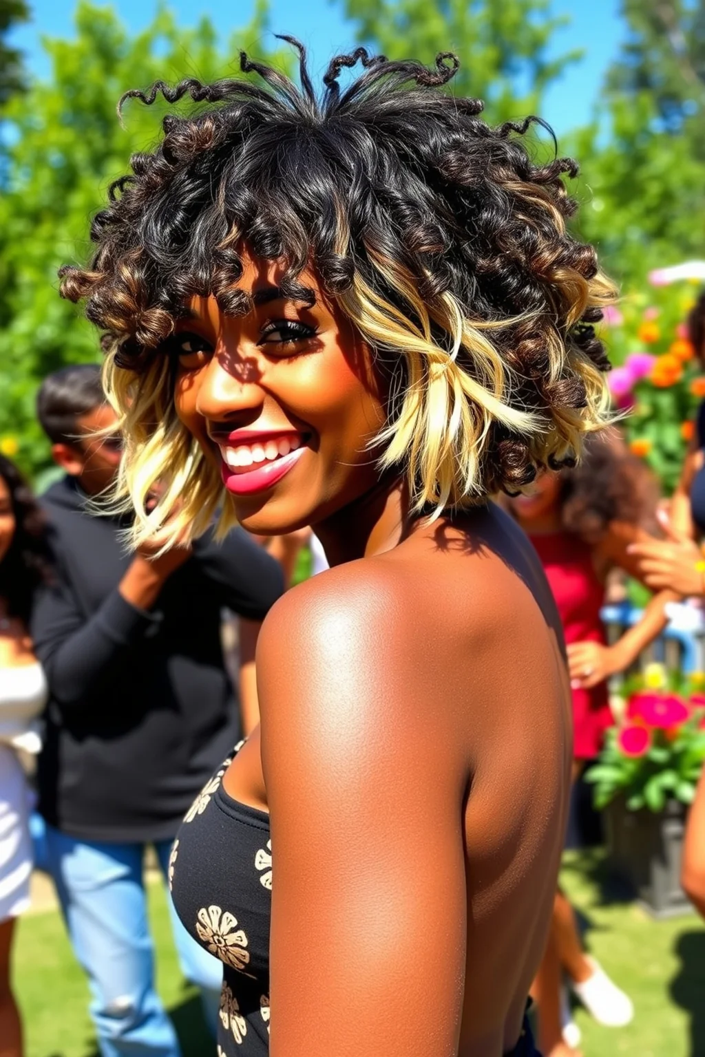 8. Textured Bob