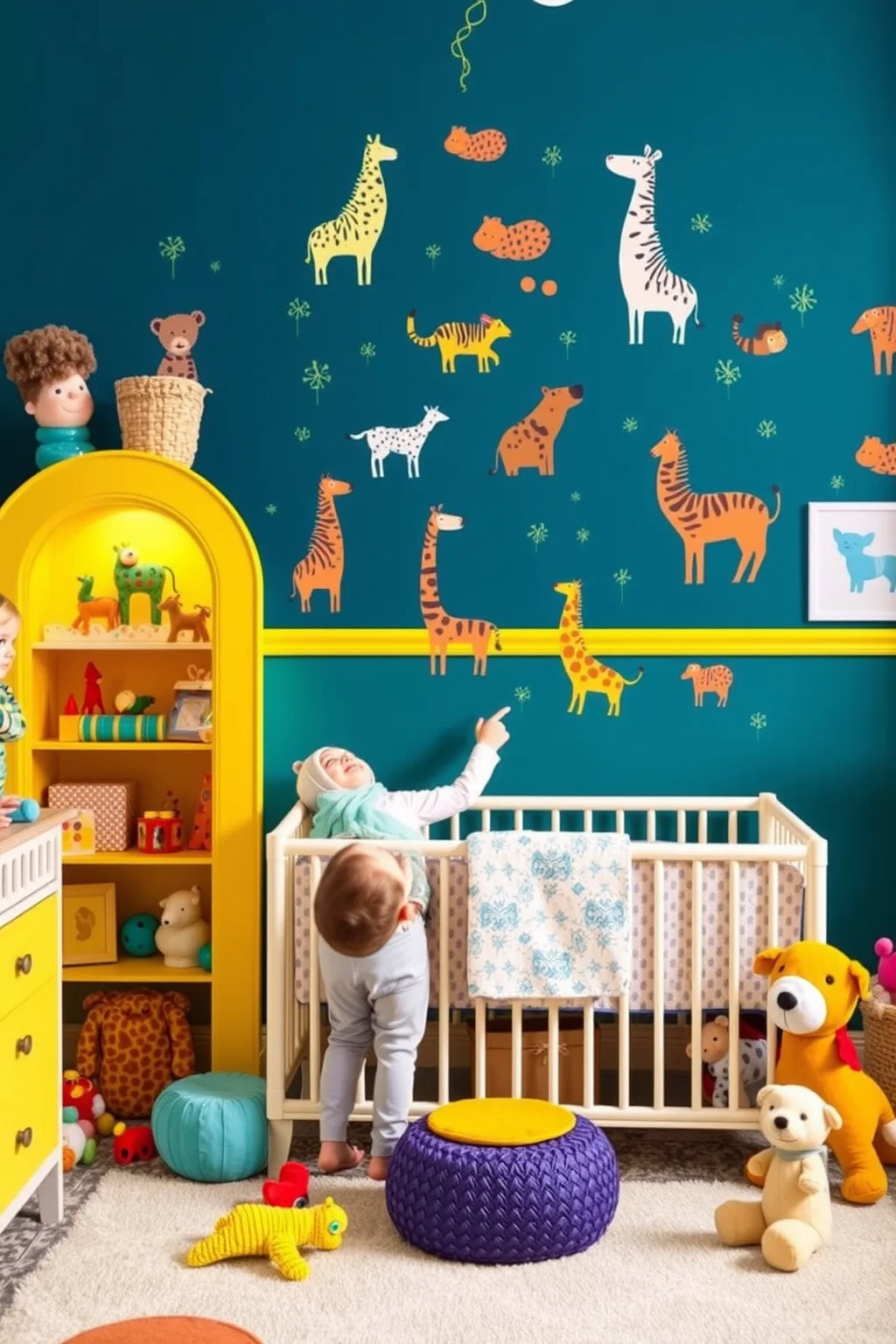 1. Bold Accent Walls
