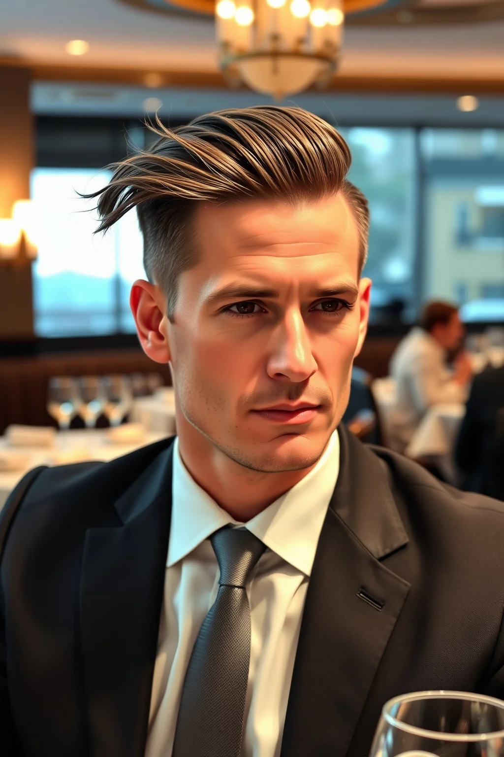 1. Classic Slicked Back