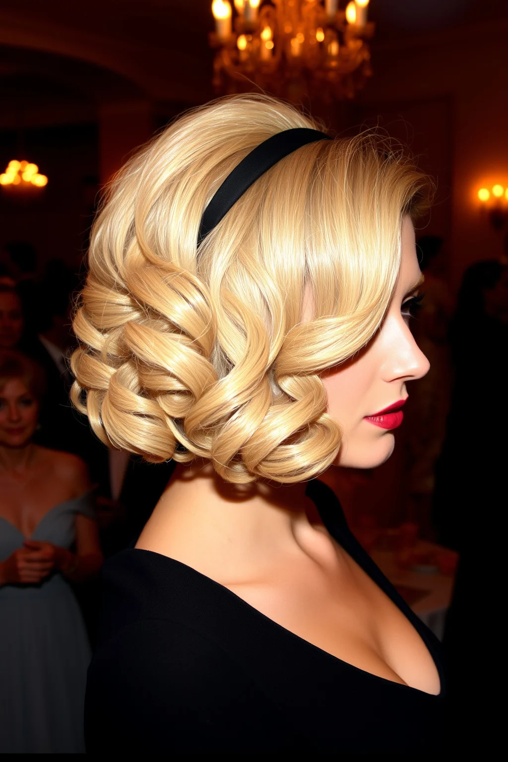 10. Curly Finger Waves