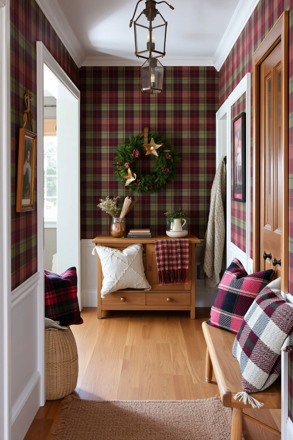 10. Rustic Plaid Patterns