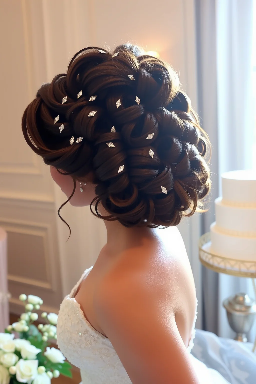 11. Curly Updo
