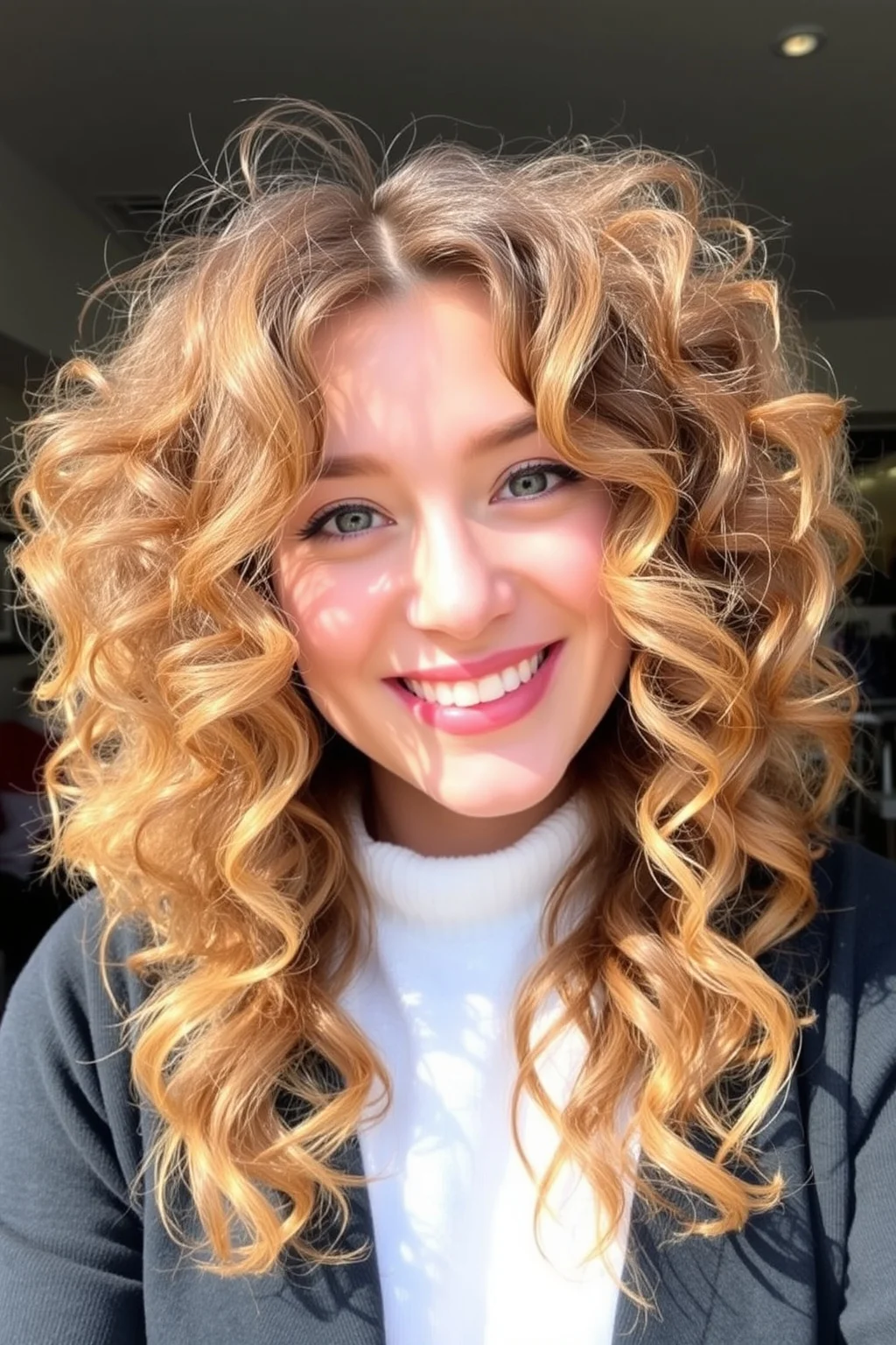 12. Curly Textured Crop