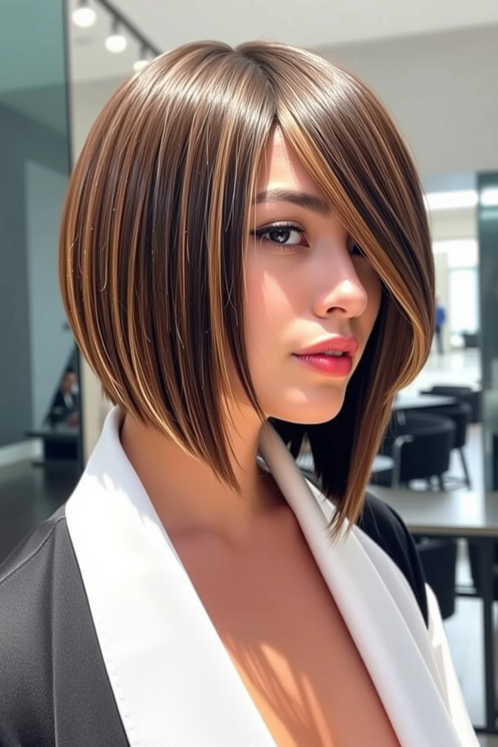 12. Layered Tapered Cut