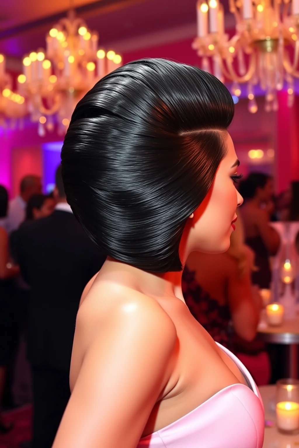 12. Slicked Back with Volume