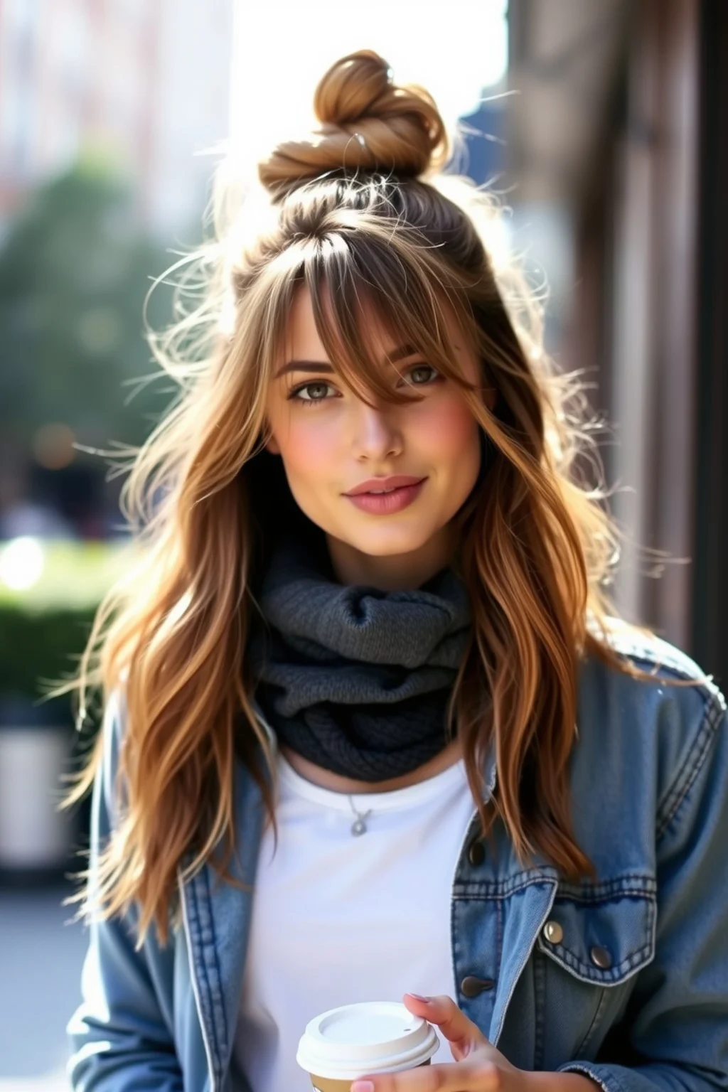 13. Messy Bun
