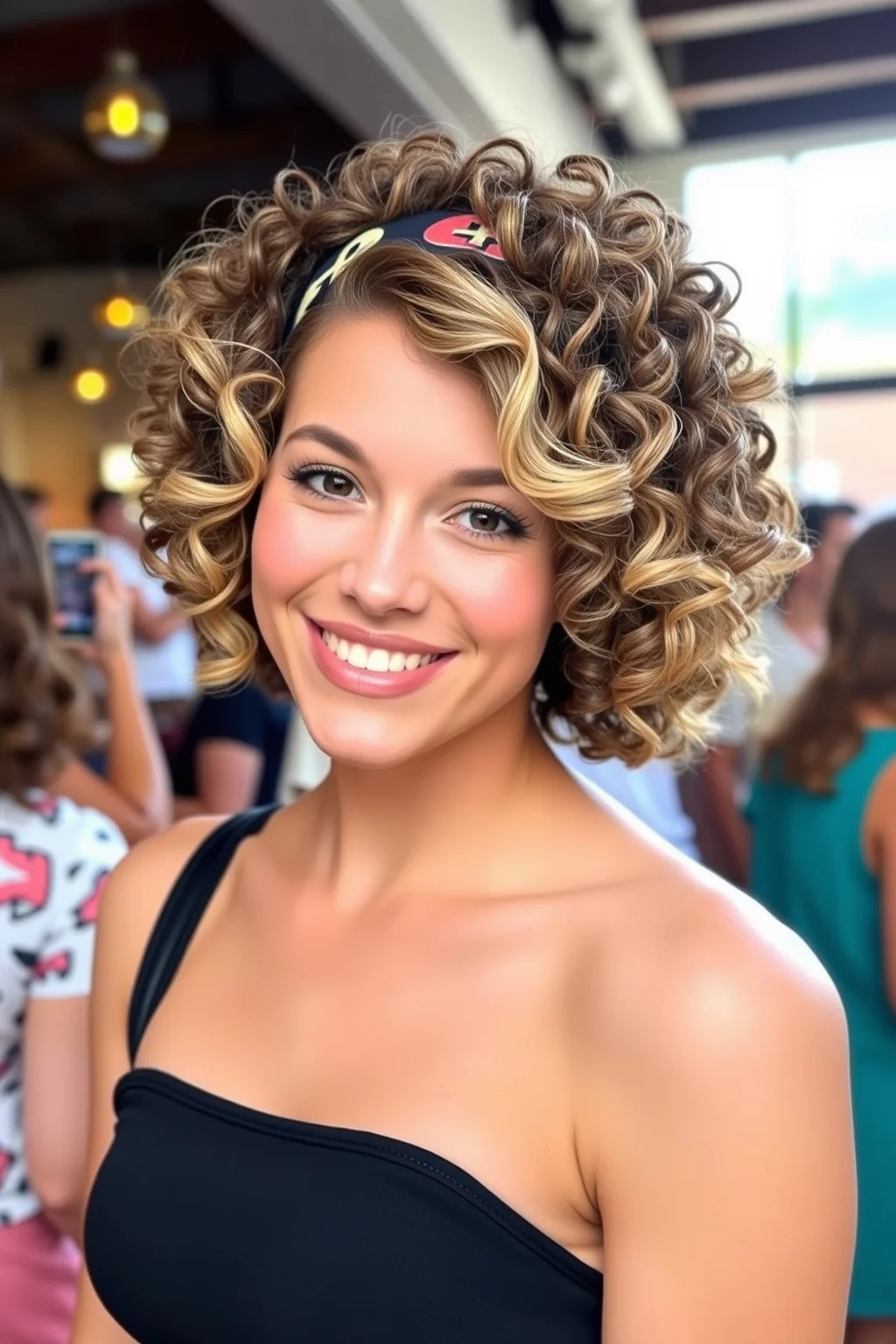 14. Curly Pixie