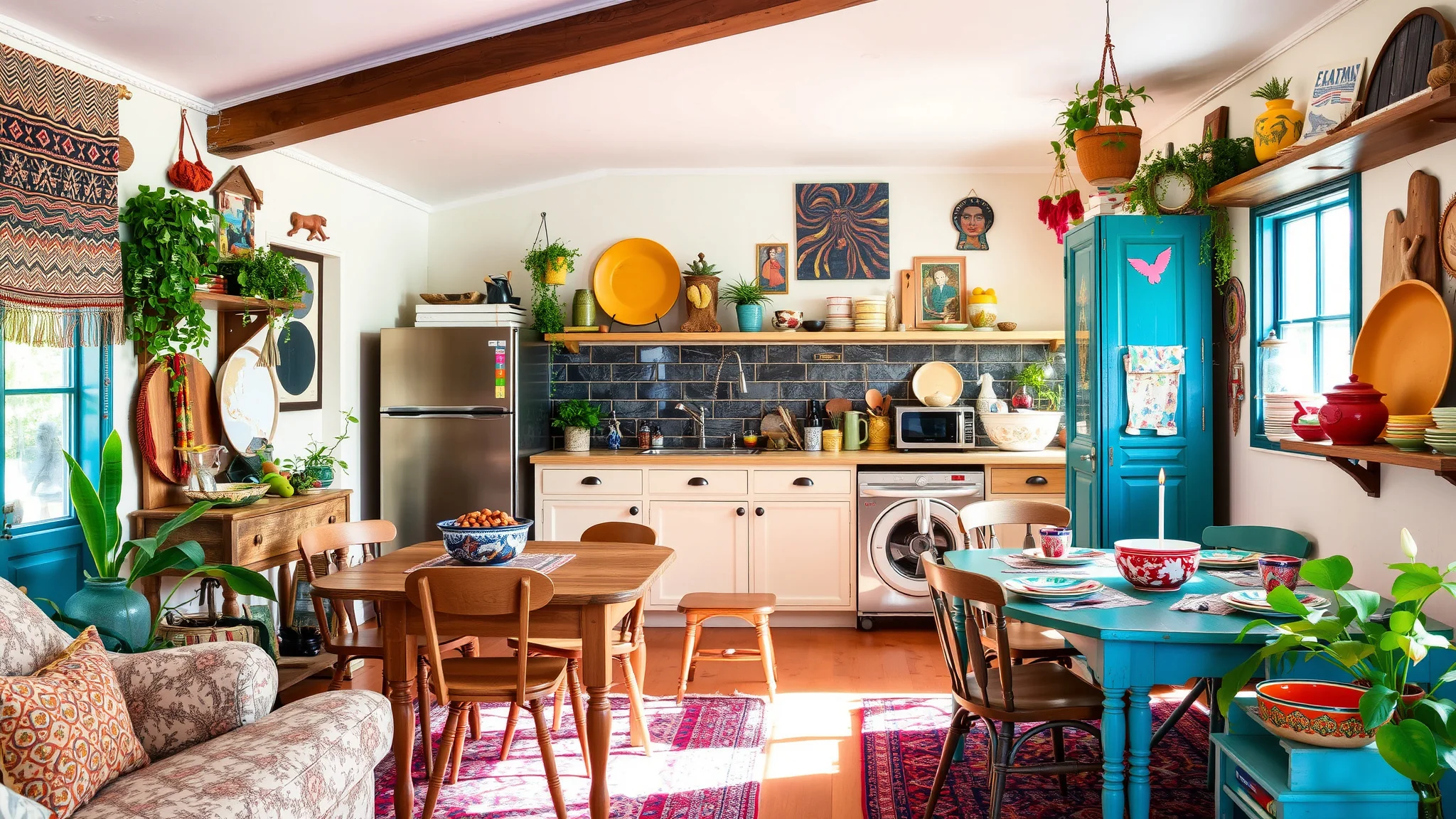15 Boho Kitchen Ideas That Feel Relaxed and Stylish