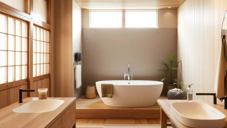 15 Japandi Bathroom Ideas That Feel Serene and Stylish