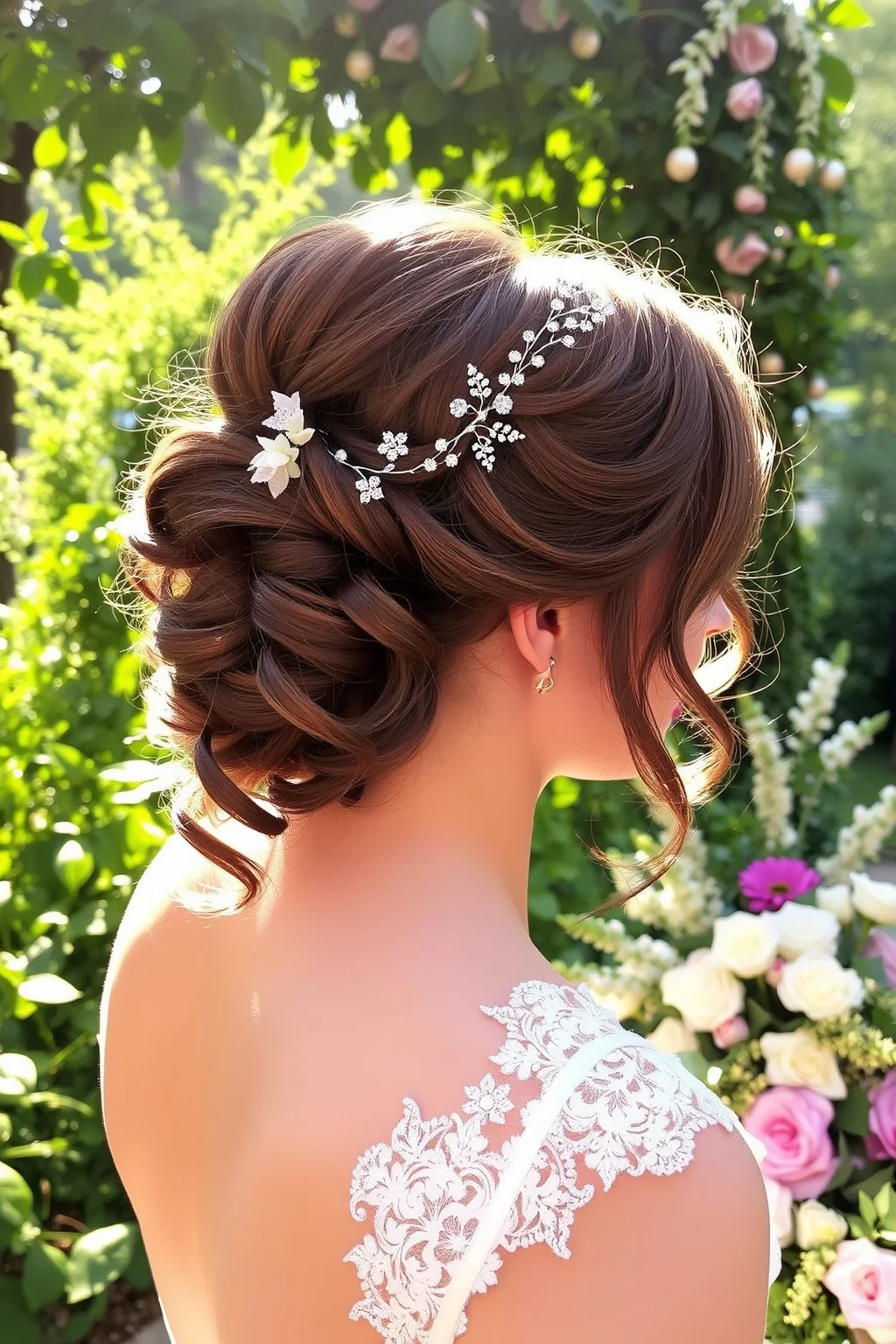 15. Pinned Back Curls