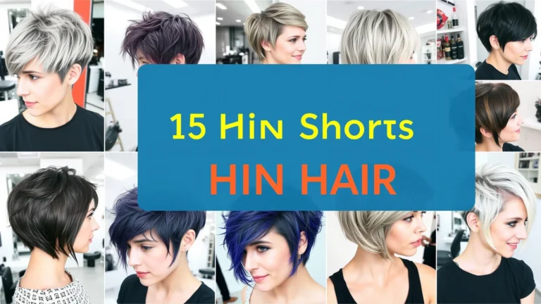 15 Short Hairstyles for Thin Fine Hair That Lift