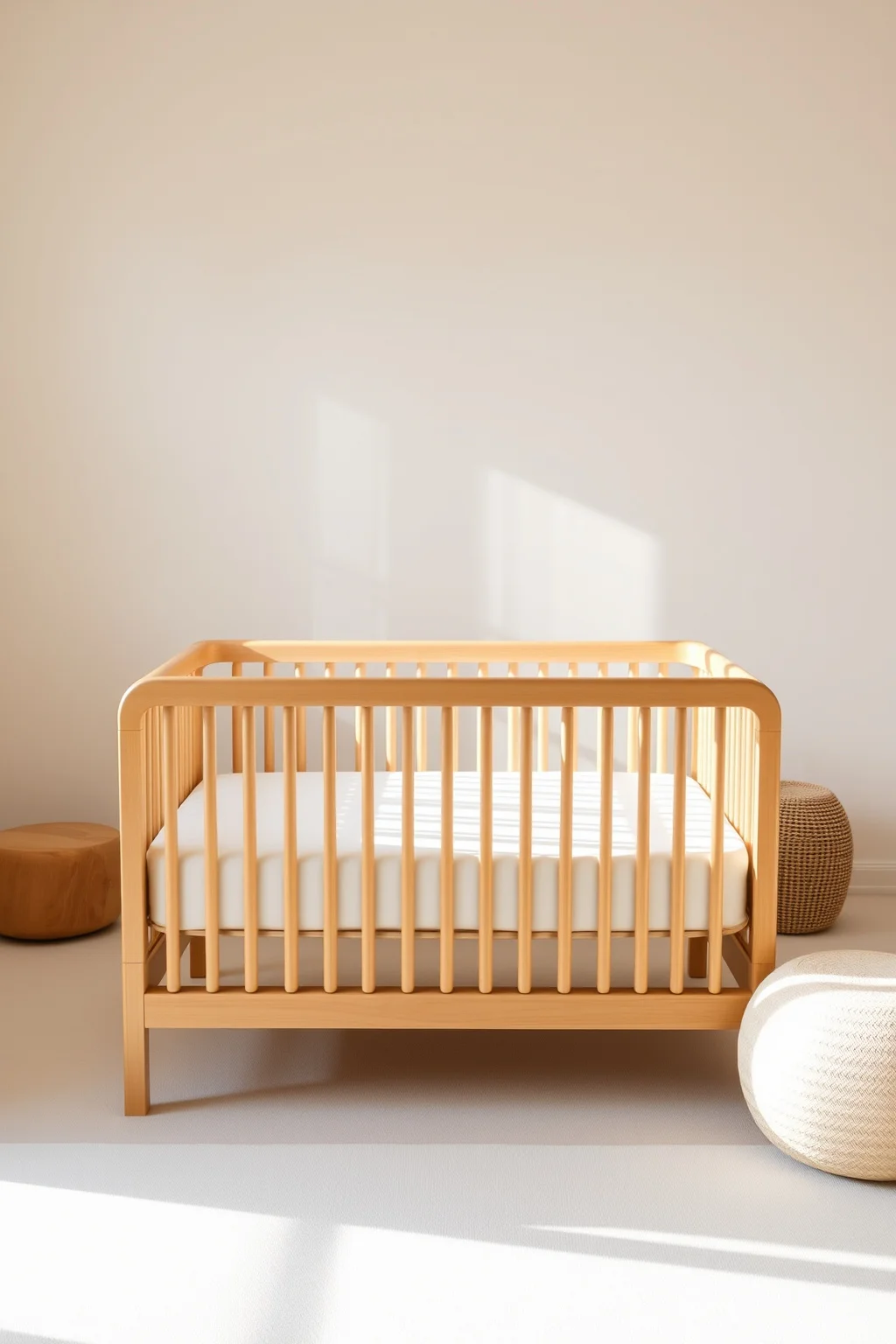 2. Minimalist Crib Design
