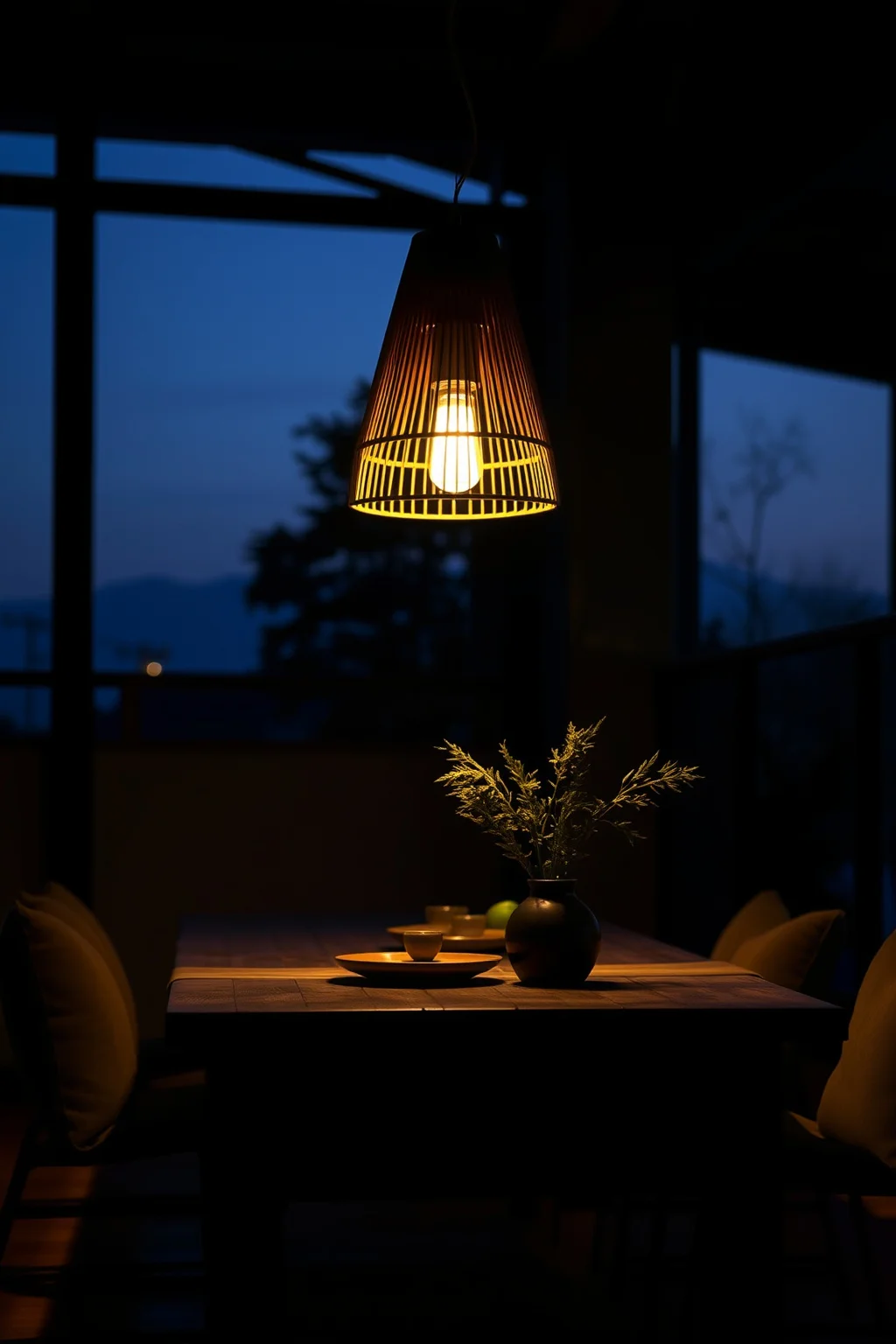 2. Minimalist Pendant Lighting